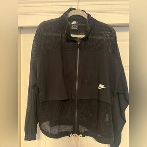 Black Nike zip up